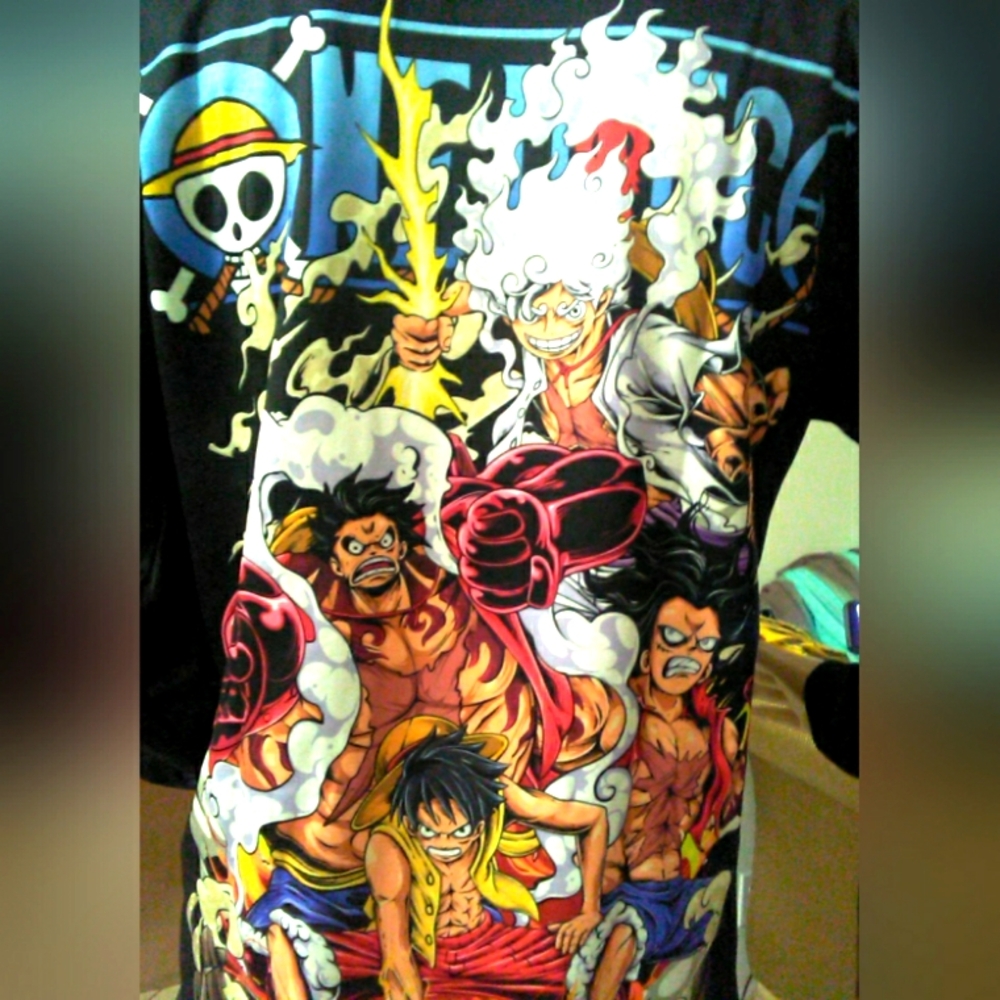 (VARIOUS) BNIP ANIME HOODIES (BID ON 1) BLACK W/ MULTI CHARACTERS S,M,L  READ..